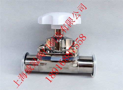 新龍衛生級單法蘭單螺紋蝶閥上海威冠閥門制造廠家